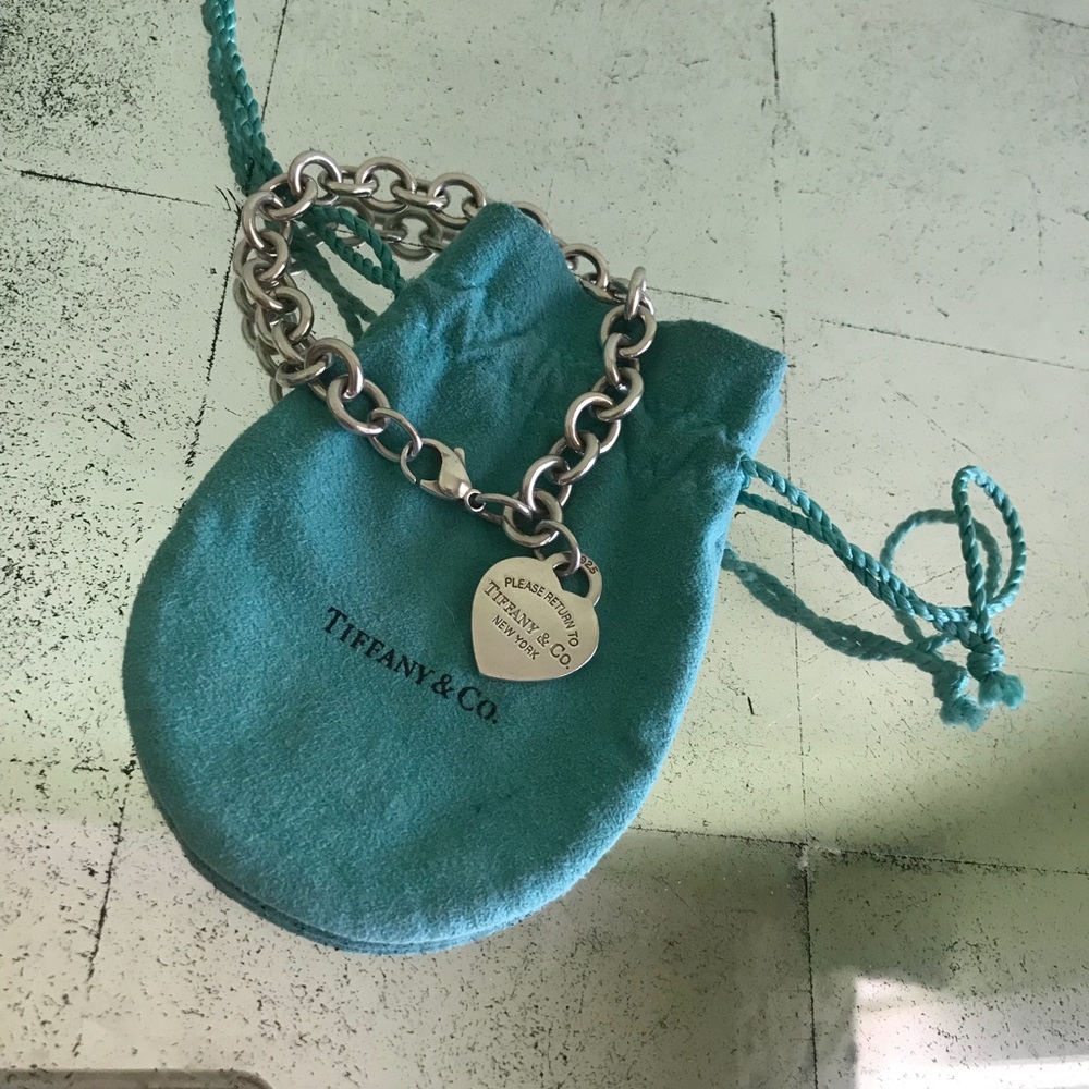 Tiffany and company heart bracelet bag silver - Picture 3 of 5